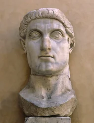 Colossal head of Constantine the Great